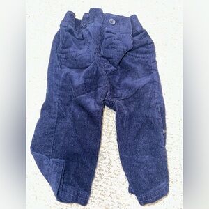 Corduroy denim pants
